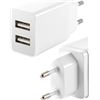 Sihogar.com CONBXCDU2U cargador pared 2 puertos usb 2.4 amp blanco - CONBXCDU2U