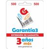 Garantia G3ES500 extension de fisico 3 para productos hasta 500eur - 8033509880318_2