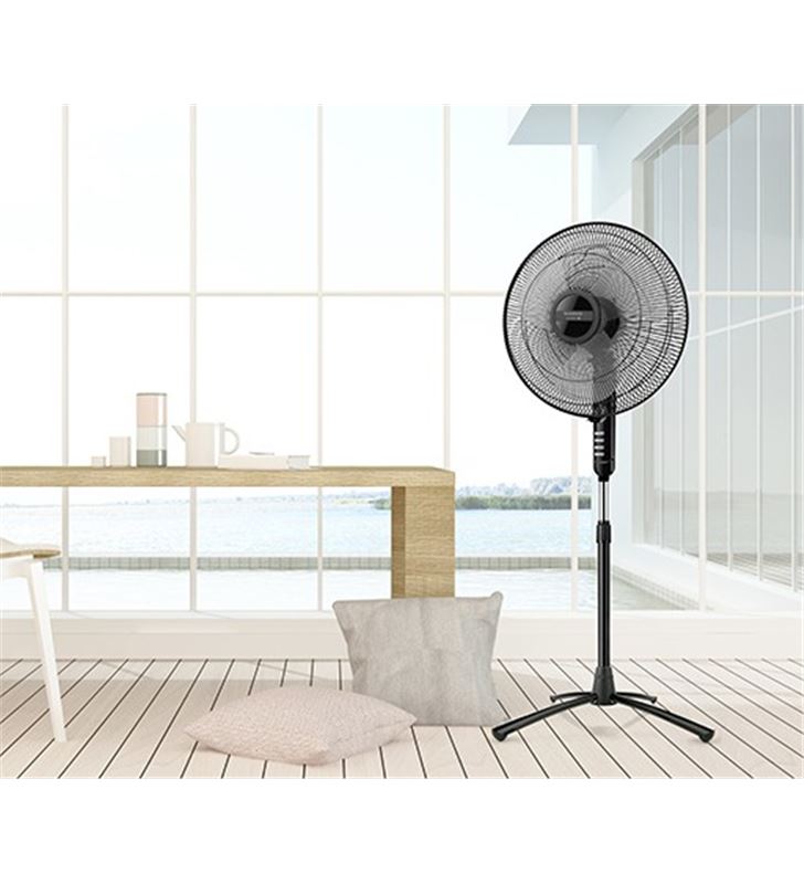 Taurus 944648 ventilador pie bergen 16c 40cm negro - 70302836_4661413410