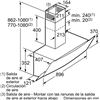 Balay 3BC585GN , , campana, pared inclinada, encastrable, 80 cm, 530 m3/h, cr - 4242006289010-