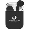 Brigmton BML18N auriculares inalámbricos bluetooth true wireless bml18 negros - BRIBML18N