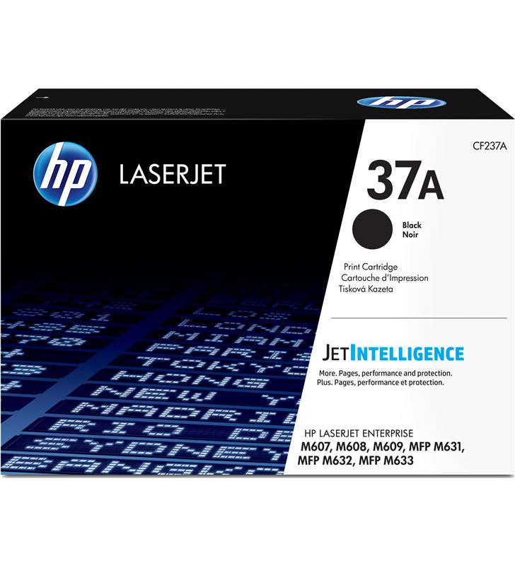 Hp CF237A toner negro - nº37a - 11000 páginas - jetintelligence - compatibl - HP-TONER CF237A