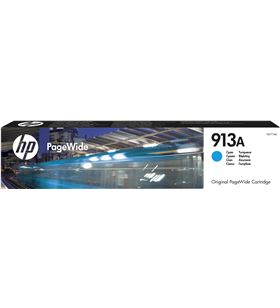 Hp F6T77AE cartucho cian pagewide 913a - 3000 páginas - para pagewide pro 452dw / 4 - F6T77AE