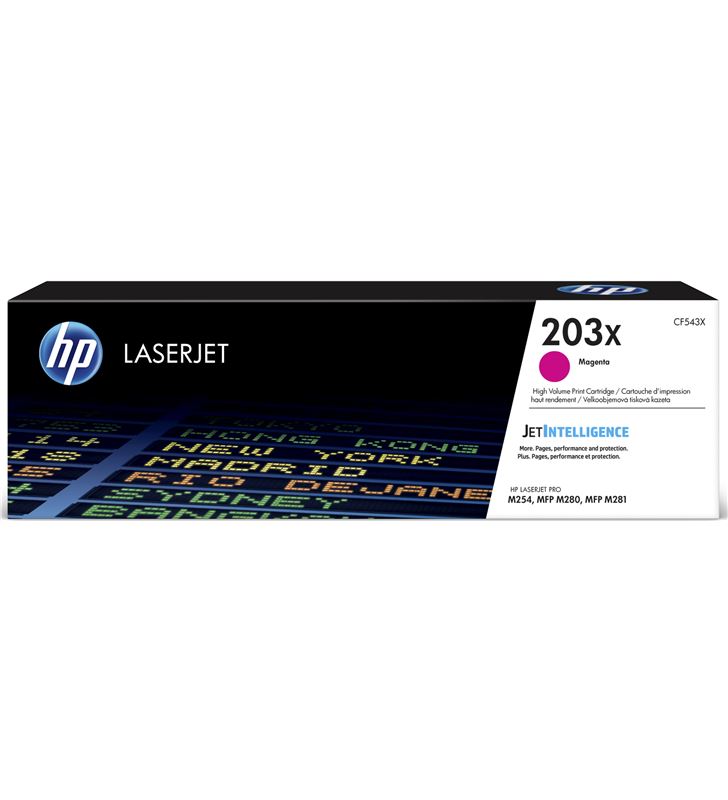 Hp CF543X toner magenta - jetintelligence - nº 203x - 2500 páginas - compat - CF543X