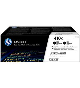 Hp CF410XD pack 2 toners negros nº410x - 6500 pag. c/u -compatible según especifico - CF410XD