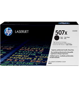 Hp CE400X toner negro nº507x para laserjet color m575c / m551n / dn / xh - 11000 p - CE400X