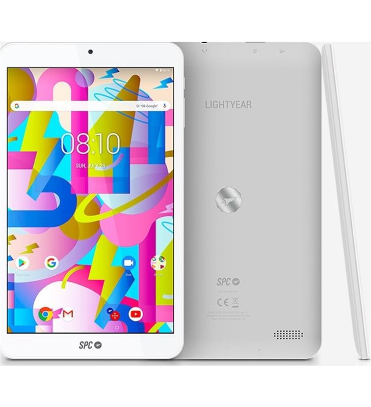 Spc 9744332B tablet lightyear 8 blanca - qc a35 1.3ghz - 3gb ddr3 - 32gb - 8''/20.32c - 75291968_1705374630