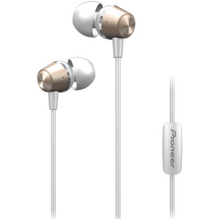 Ganga Del Dia Auriculares Intrauditivos Pioneer Se Ql2t G Oro Drivers 10mm 4 22hz 1