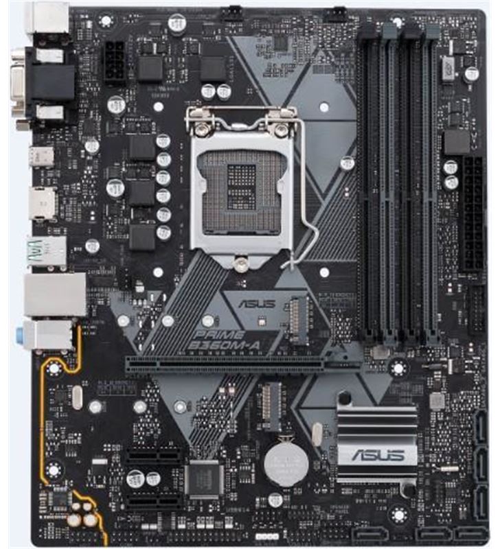 Placa Base Asus Prime B365m A Socket Lga 1151 Para Procesadores 9 8th Gen Chipset B365 4 Dimm Ddr4 Hdmi Dvi D D Sub