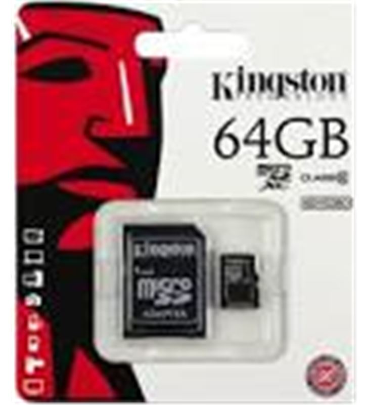 Kingston oferta del día  Kingston SDC10G264GB tarjeta micro sd 64gb  Memorias ordenador