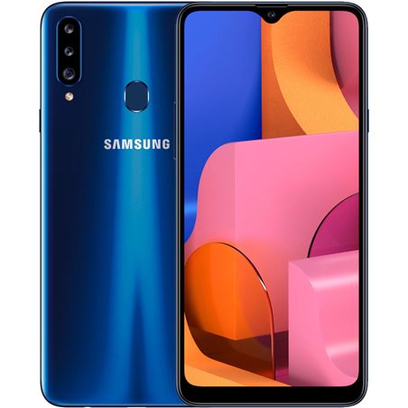 samsung galaxy a20s blue