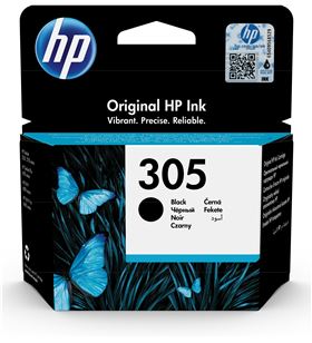 Hp 3YM61AE cartucho de tinta negro nº305 - 120 páginas aprox. - compatible según es - 3YM61AE