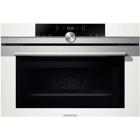 Компактный духовой шкаф siemens cm636gbw1