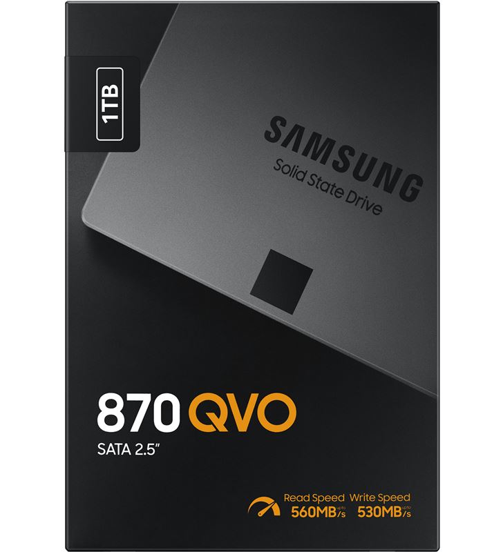 Samsung MZ-77Q1T0BW disco sólido 870 qvo 1tb - 2.5''/6.35cm - sata iii - lectura 560mb/s - 79359786_9054894871