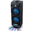 Muse M-1935 DJ negro altavoz para fiestas 400w con bluetooth radio fm usb a - +22167