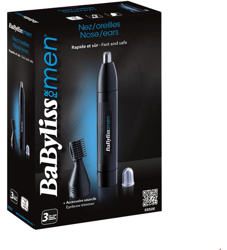 Babyliss E652E coratpelo nariz, orejas y arregla cejas - 31544144_3773