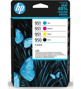 Hp 6ZC65AE cartucho de tinta original nº950 + nº951 cian/ magenta/ amarillo/ negro - 6ZC65AE