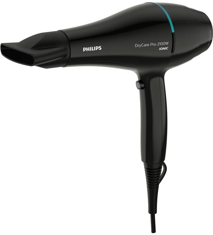 Secador Philips drycare pro bhd272/ 2100w/ negro y verde lago/ 1 accesorio BHD272/00 - BHD27200