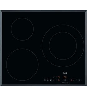 AEG Placa mixta inducción / gas HD 634170 NB 60 cm acabado vitrocerámica  negro