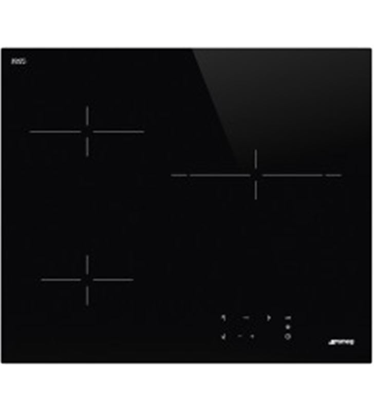 Smeg SE263TD1 placa vitro 3focs 60cm vidrio negro Vitroceramicas - 8017709312046