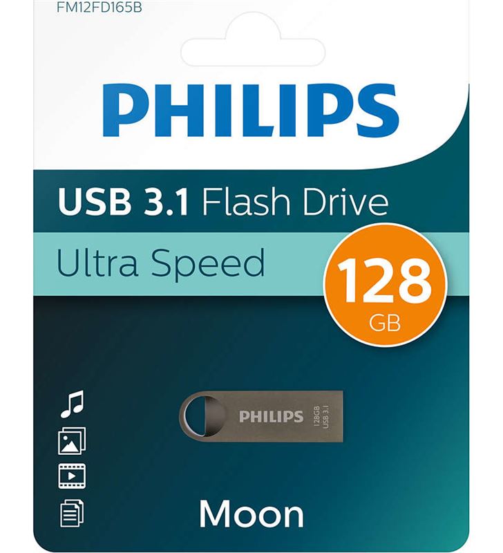 Philips FM12FD165B pendrive 3.1 moon metalica 128gb - 85272613_8992778688