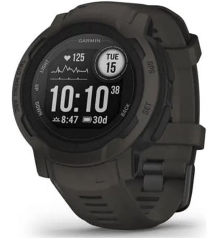 Garmin INSTINCT 2 GRAP smartwatch instinct 2/ notificaciones/ frecuencia cardíaca/ gps/ neg - INSTINCT 2 GRAPHITE