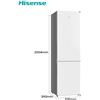 Hisense RB440N4GWD frigorífico combi 200.4x59.5x59.0 d - RB440N4GWD-4