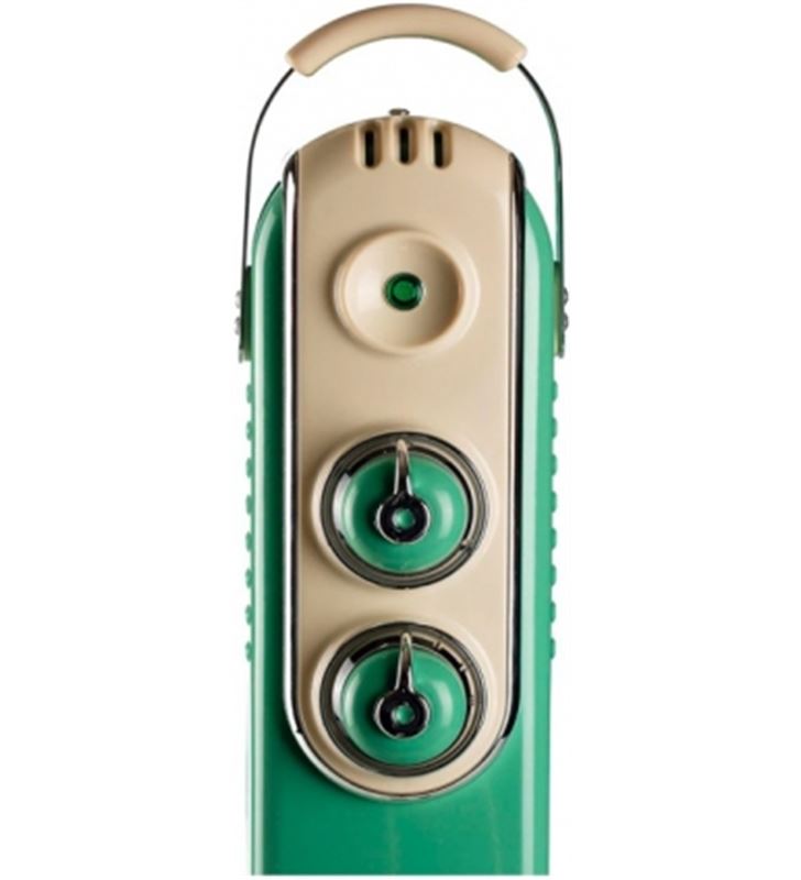 Ariete 837/04 radiador aceite vintage verde 1500w Radiadores - 8003705119161-0