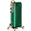 Ariete 837/04 radiador aceite vintage verde 1500w Radiadores - 8003705119161