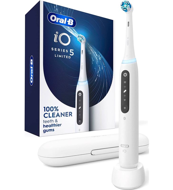 Chollo de hoy  Braun +015697 #14 oral-b io5 blanco + estuche / cepillo de  dientes eléctrico recargabl