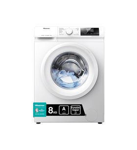 Hisense WFQP801419VM lavadora carga frontal 8kg 1400rpm clase a libre instalcion - 68196