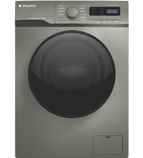 Lavadora Libre Instalación - Aspes AL8400DIDVB, 8 kg, 1400 rpm, Vapor ,  Blanco