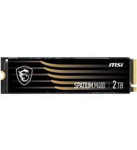 Msi A0048220 disco duro m2 ssd 2tb pcie4 spatium m480 pro hd34271119 - 82913