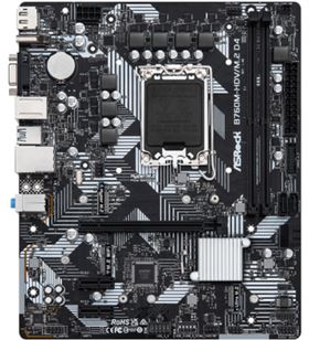 Asrock A0051867 placa base 1700 b760m-hdv/m.2 d4 COMPONENTES - 82984