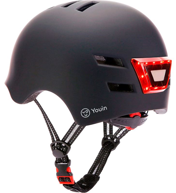 Youin MA1010M casco con led frontral y trasero talla m - ImagenTemporalSihogar