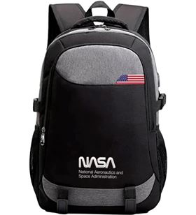 Nasa BAG02 mochila para portátil 15.6'' travel black maletin - ImagenTemporalSihogar