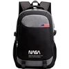 Nasa BAG02 mochila para portátil 15.6'' travel black maletin - ImagenTemporalSihogar