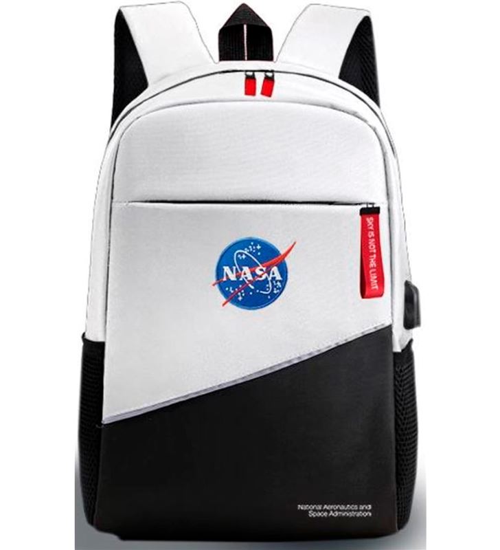 Nasa BAG05_W mochila para portátil 15.6'' bag05 white/black - ImagenTemporalSihogar