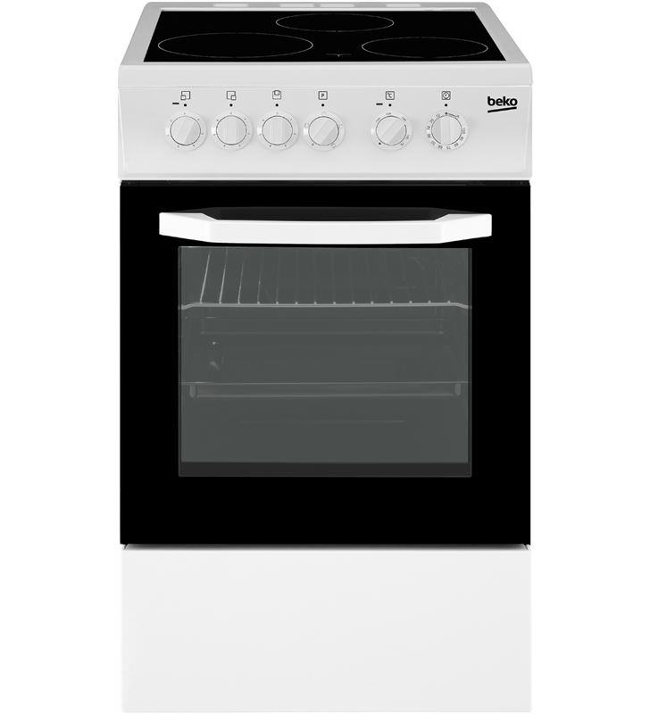 Beko CSS 48100 GW cocina eléctrica con placa vitroceramica 3 zonas clase a - 112461