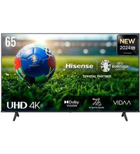 Hisense 65A6N tv led 65'' 4k ultra hd smart tv hdr clase e - 112754