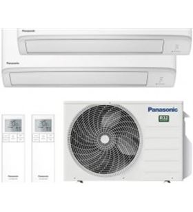 Panasonic KIT2TZ2535ZBE 2*1 aire acondicionado split mural clase a++/a+ - 113390