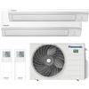 Panasonic KIT2TZ2535ZBE 2*1 aire acondicionado split mural clase a++/a+ - 113390