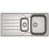 Mepamsa 101.0712.806 flash 100.50 inox fregadero rev acero inox 1000 x 500 x 155mm 7612986391176 - 101.0712.806