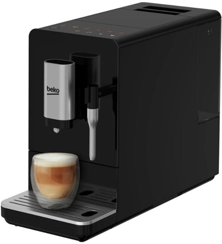 Beko CEG 3192 B cafetera automática black¦ 1350w¦19 bares¦ cap 1 5 lts¦selección de tipo de taza¦molinillo de acero inoxidable¦d