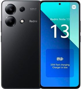 Xiaomi A0052429 movil smartphone redmi note13 6gb 128gb midnight bla tf272531393 - +29357