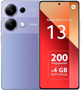 Xiaomi TF272531206 smartphone redmi note 13 pro 6 67 4g 8gb ram 256gb rom lavander purple - +29517