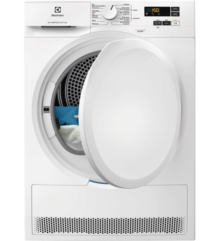 Electrolux EDI618Y1ZO 916099891 secadora de carga frontal con bomba de calor 8kg clase a++ libre instalacion serie 600 - EDI618Y