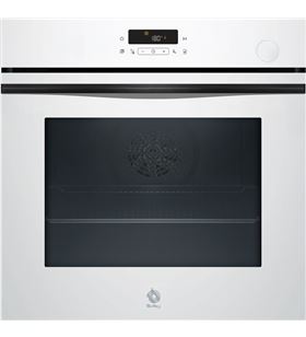 Balay 3HA5129B3 horno independiente con vapor de 60cm clase a+ cristal blanco - ImagenTemporalSihogar