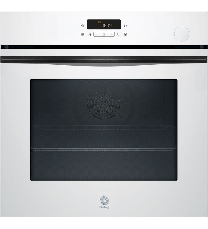 Balay 3HA5129B3 horno independiente con vapor de 60cm clase a+ cristal blanco - ImagenTemporalSihogar