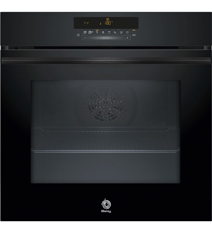 Balay 3HB5879N7 horno pirolitico independiente de 60cm clase a+ cristal negro - ImagenTemporalSihogar